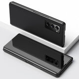 Mirror Semi-Transparent Flip Front Rigid Cover for Samsung Galaxy Z Fold 2 - acc Noco