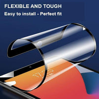 [3 PACK] Ceramic Film Screen Protector High Hardness Anti-Scratch for Samsung Galaxy Tab A7 10.4 2020 T500 WiFi - acc Noco