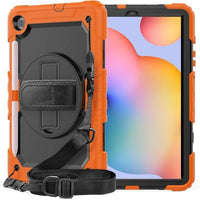 Shockproof Protective Tablet Cover with Stand/Hand Grip/Strap/Pen Holder for Samsung Galaxy Tab S6 Lite P610 - acc Noco