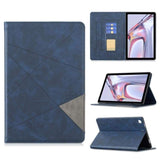 Rhombus Folding Flip Cover Card Holder for Samsung Galaxy Tab A7 10.4 2020 T500/T505 - Blue - acc Noco