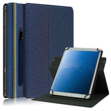 Universal 10 Folding Tablet Cover and Stand Pen Holder - Fits 10.1 tablet models - Blue - Cover Noco