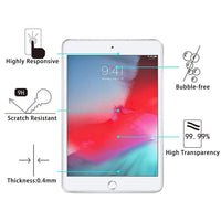 Tempered Glass 9H Hardness Anti-Scratch - For Apple iPad Mini 5 2019 - acc Noco