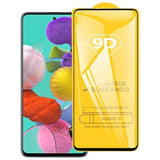 Tempered Glass 9H Hardness Anti-Scratch Black Border - Galaxy A80 / A90 158x71mm 6.7 Screen - acc Noco