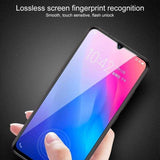 Tempered Glass 9H Hardness Anti-Scratch Black Border - Galaxy A80 / A90 158x71mm 6.7 Screen - acc Noco