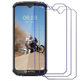 [3 PACK] Tempered Glass 9H Hardness Anti-Scratch - For Oukitel WP6 Rugged Phone - acc Noco