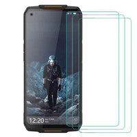 [3 PACK] Tempered Glass 9H Hardness Round Corner Anti-Scratch - For OUKITEL WP7 Rugged Phone - acc Noco