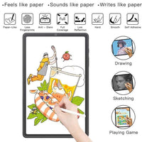 Anti-Scratch Paper Feel Matte Screen Protector - For Samsung Galaxy Tab S7 T870 - acc Noco