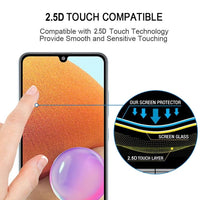 [3 PACK] Tempered Glass 9H Hardness Anti-Scratch - For SAMSUNG GALAXY A32 4G - acc Noco