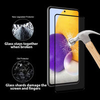 [3 PACK] Enkay Tempered Glass Screen Protector Anti-Scratch - Samsung Galaxy A73 5G - Glass Noco