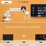 Mecool KM7 AndroidTV 11 Streaming Chromecast TV Box 4GB +64GB Google Assistant Voice Remote HDMI 4K HDR Dual Band WiFi - tv MeCool