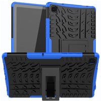 Rugged Protective Tablet Cover with Stand for Samsung Galaxy Tab A7 10.4 2020 T500/T505 - Black and Blue - acc Noco
