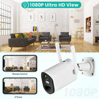 B10 WiFi 1080p BATTERY/SOLAR POWERED Indoor/Outdoor Security Camera App Control - security UBox