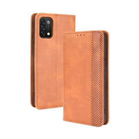 Thatch Flip Phone Cover/Wallet with Card Slots - For UMIDIGI A11 - Brown - acc Noco