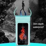 Universal WATERPROOF Phone Pouch Touch Screen/Camera Function To 30 Metre Depth - acc Noco