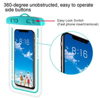 Universal WATERPROOF Phone Pouch Up to 7.2 Phone Easy Lock Lanyard - Cover Noco