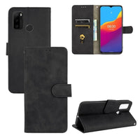 Flip Front Phone Cover/Wallet with Card Slots - For ULEFONE NOTE 10 - Black - acc Noco