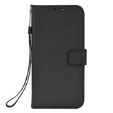 Ulefone Note 6P / Note 6 - Diamond Flip Front Phone Cover/Wallet with Card Slots - Black - Cover Noco