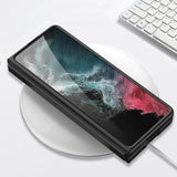 Samsung Galaxy Z Fold 4 5G - GKK Ultra Slim Leather Texture Cover Card Slot/Stand - Cover CaseMe