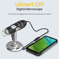 Ulefone USmart C01 Microscope Numérique 1000X - HD 1MP Pour Power Armor 18/19 USmart