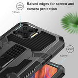 Vanguard Shockproof Rugged Protective Case with Stand/Holder for Oppo A15 - acc Noco