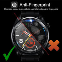 [3 PACK] Round Tempered Glass Watch Screen Protector - Glass Noco
