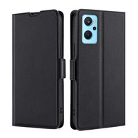 Oppo A36 4G A76 4G A96 4G - Wallet Flip Cover Card Holder Magnetic Closing - Black - Cover Noco