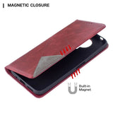 Rhombus Wallet Flip Cover Card Holder for Nokia G10 / G20 - acc Noco