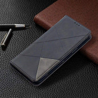 Rhombus Wallet Flip Cover Card Holder for Apple iPhone 12 Pro Max - acc Noco