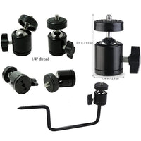 [2 Pack] Screw-In Mount for Trail and Security Cameras,1/4 Swivel Mount - security NOCO
