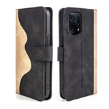 OPPO FIND X5 Wave Flip Leather Wallet Cover Card Slots Cash Pocket - Cover Noco