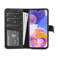 Samsung Galaxy A23 5G Wave Flip Leather Wallet Cover Card Slots Cash Pocket - Cover Noco