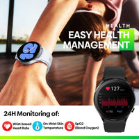 Zeblaze GTR 3 Smart Watch 1.32 Display 70+ Sports Modes BT Voice Calls Speaker/Mic - watch Zeblaze